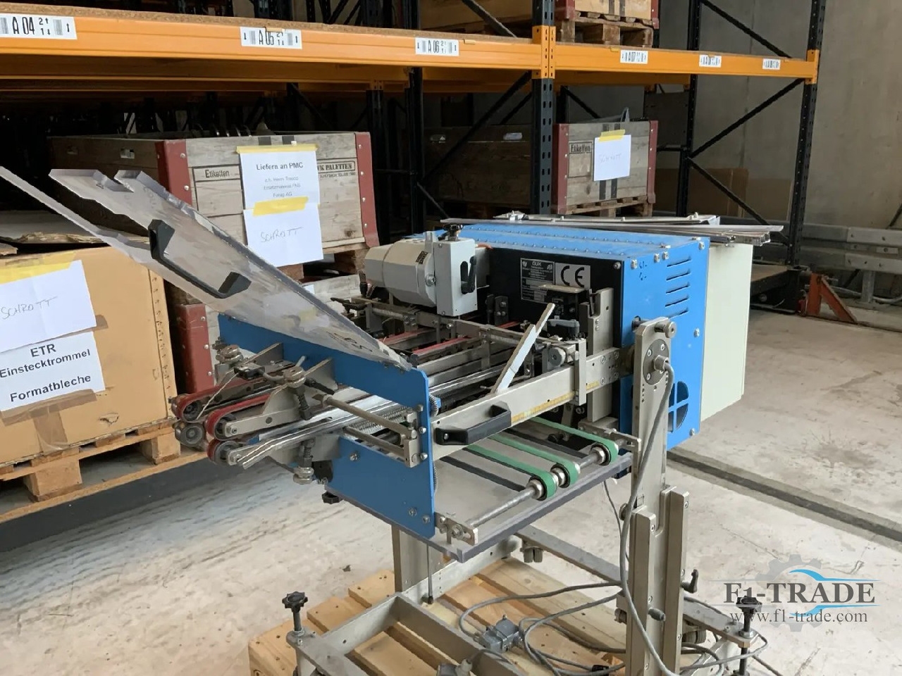 GUK ZG 500 - Folding machine: picture 3 GUK ZG 500 - Folding machine: picture 3