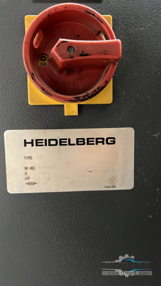 Heidelberg TOK (22Mio.) - Offset printing machine: picture 5 Heidelberg TOK (22Mio.) - Offset printing machine: picture 5