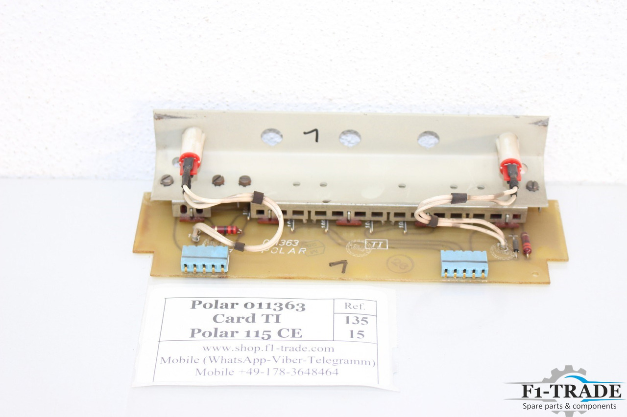 Paper cutting machine Polar 115 CE: picture 6