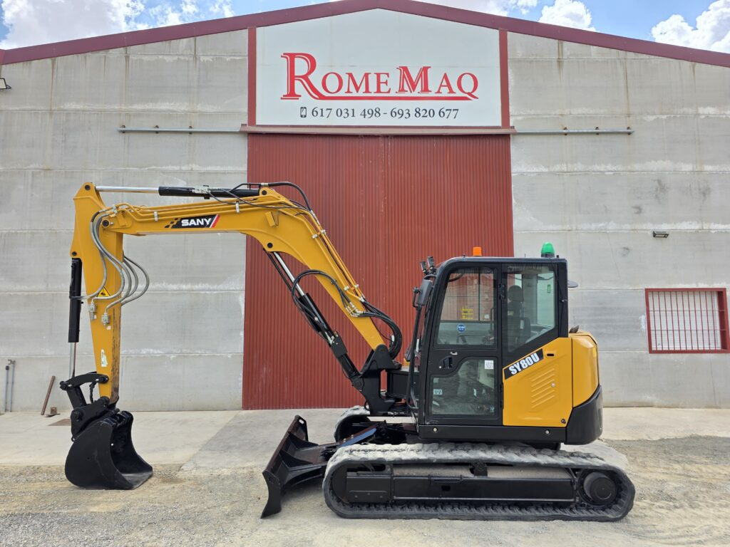 SANY SY80U - Mini excavator: picture 1 SANY SY80U - Mini excavator: picture 1
