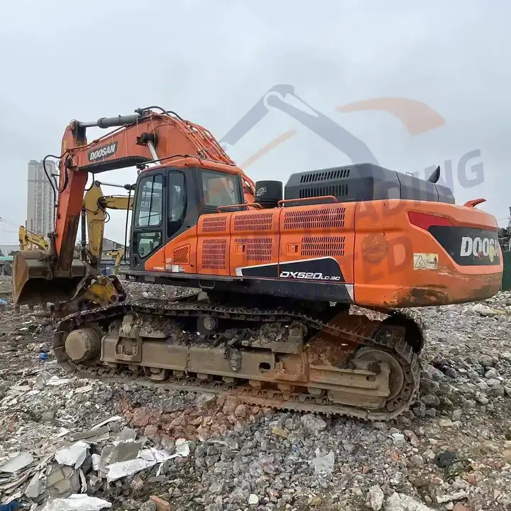 52 ton large mining used doosan dx520lc excavator 520 hydraulic crawler escavadeira dx520 - Excavator: picture 1 52 ton large mining used doosan dx520lc excavator 520 hydraulic crawler escavadeira dx520 - Excavator: picture 1
