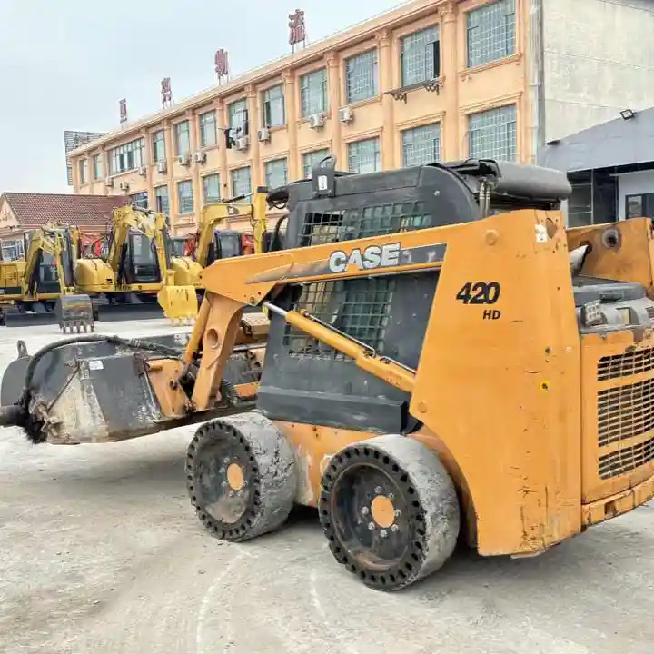 Construction Mini Equipment Case 420 Skid Steer Loader for Sale - Skid steer loader: picture 4 Construction Mini Equipment Case 420 Skid Steer Loader for Sale - Skid steer loader: picture 4