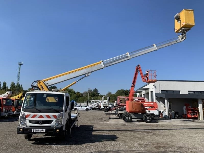 Truck mounted aerial platform Renault Maxity Multitel MT202DS - 20m - 200 kg: picture 10