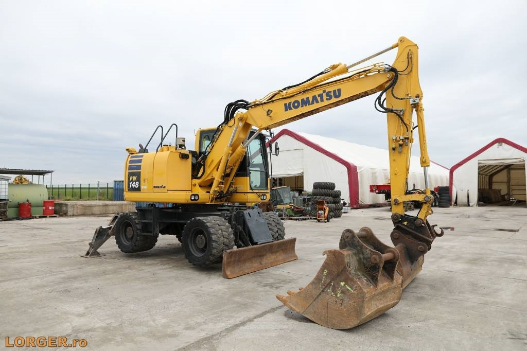 Komatsu PW 148-10 - Wheel excavator: picture 2 Komatsu PW 148-10 - Wheel excavator: picture 2