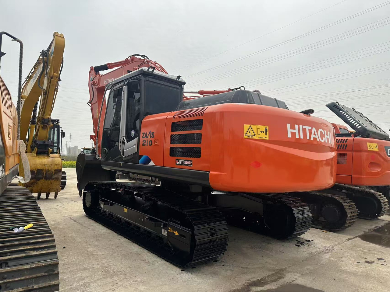 HITACHI ZA210 - Wheel excavator: picture 1 HITACHI ZA210 - Wheel excavator: picture 1