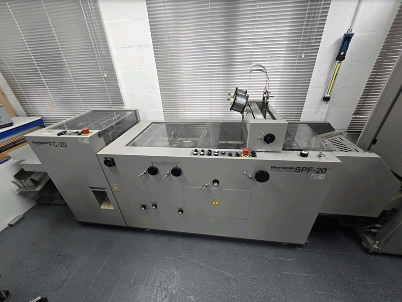Horizon SPF-20 FC-20 2x VAC-100 | 2005 - Printing machinery: picture 1 Horizon SPF-20 FC-20 2x VAC-100 | 2005 - Printing machinery: picture 1