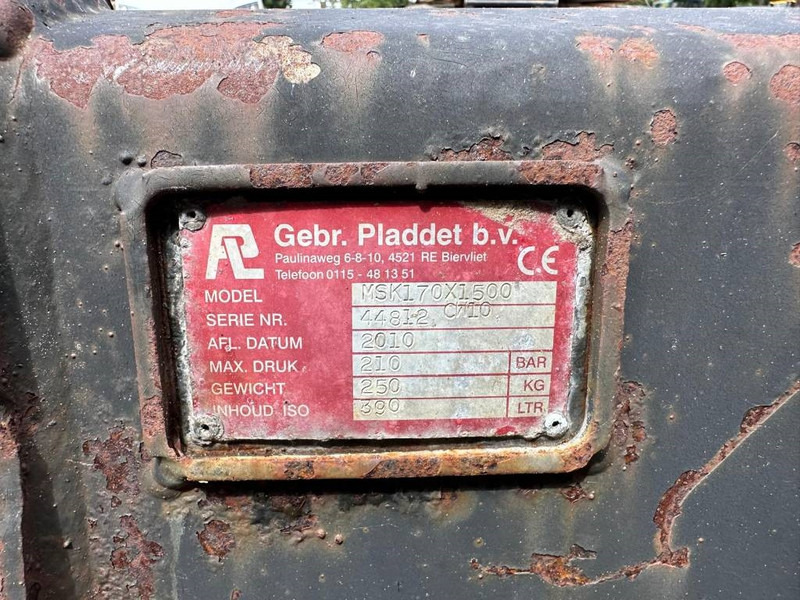 Pladdet CW10 tilt bucket / schwenklöffel / kantelbak graafbak - Bucket for Construction machinery: picture 5 Pladdet CW10 tilt bucket / schwenklöffel / kantelbak graafbak - Bucket for Construction machinery: picture 5