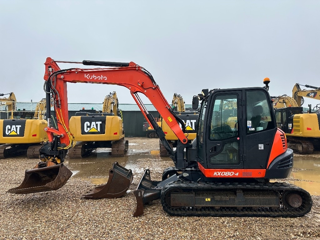 Kubota KX 080-4 ENGCON - Mini excavator: picture 2 Kubota KX 080-4 ENGCON - Mini excavator: picture 2