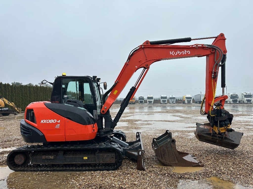 Kubota KX 080-4 ENGCON - Mini excavator: picture 5 Kubota KX 080-4 ENGCON - Mini excavator: picture 5