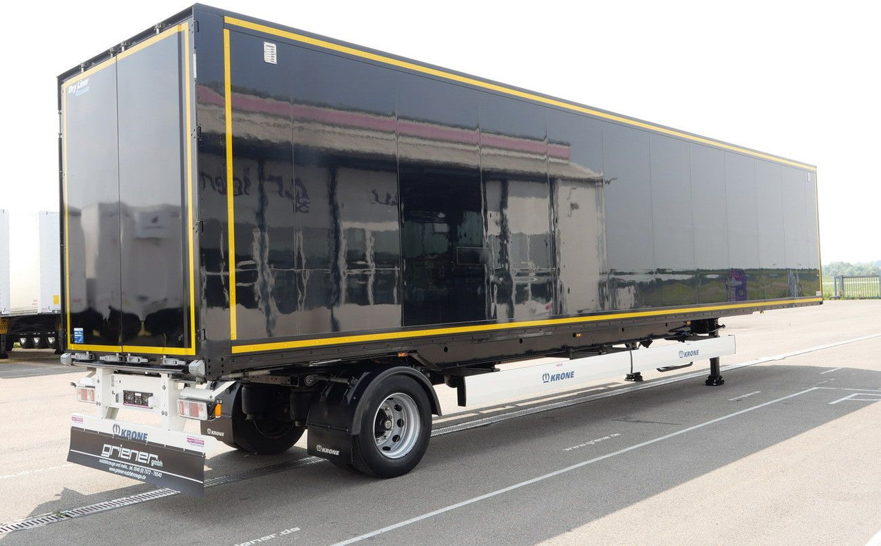 Krone KOFFER CITY KRONE 1-achs SEK 10 /TRIDEC /LENKUNG - Closed box semi-trailer: picture 2 Krone KOFFER CITY KRONE 1-achs SEK 10 /TRIDEC /LENKUNG - Closed box semi-trailer: picture 2