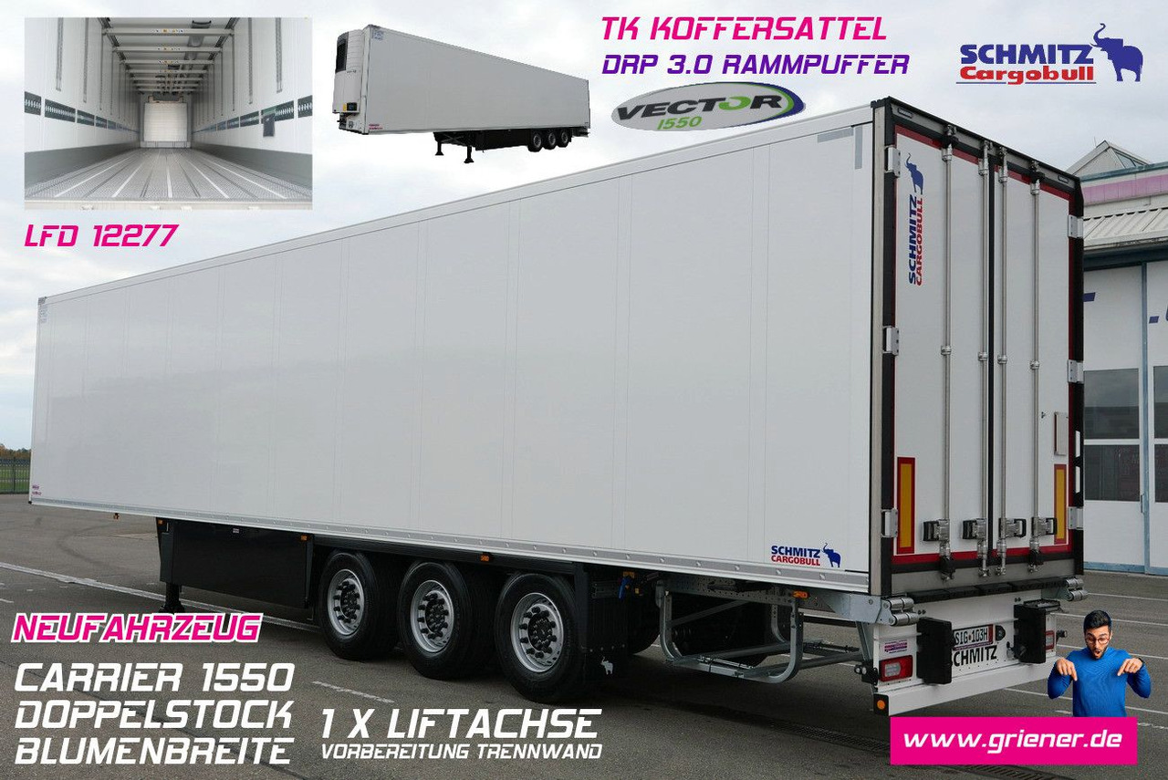 Schmitz Cargobull SKO 24/FP 45 cool /V7 / DOPPELSTOCK/DRP/ 1550 - Closed box semi-trailer: picture 1 Schmitz Cargobull SKO 24/FP 45 cool /V7 / DOPPELSTOCK/DRP/ 1550 - Closed box semi-trailer: picture 1