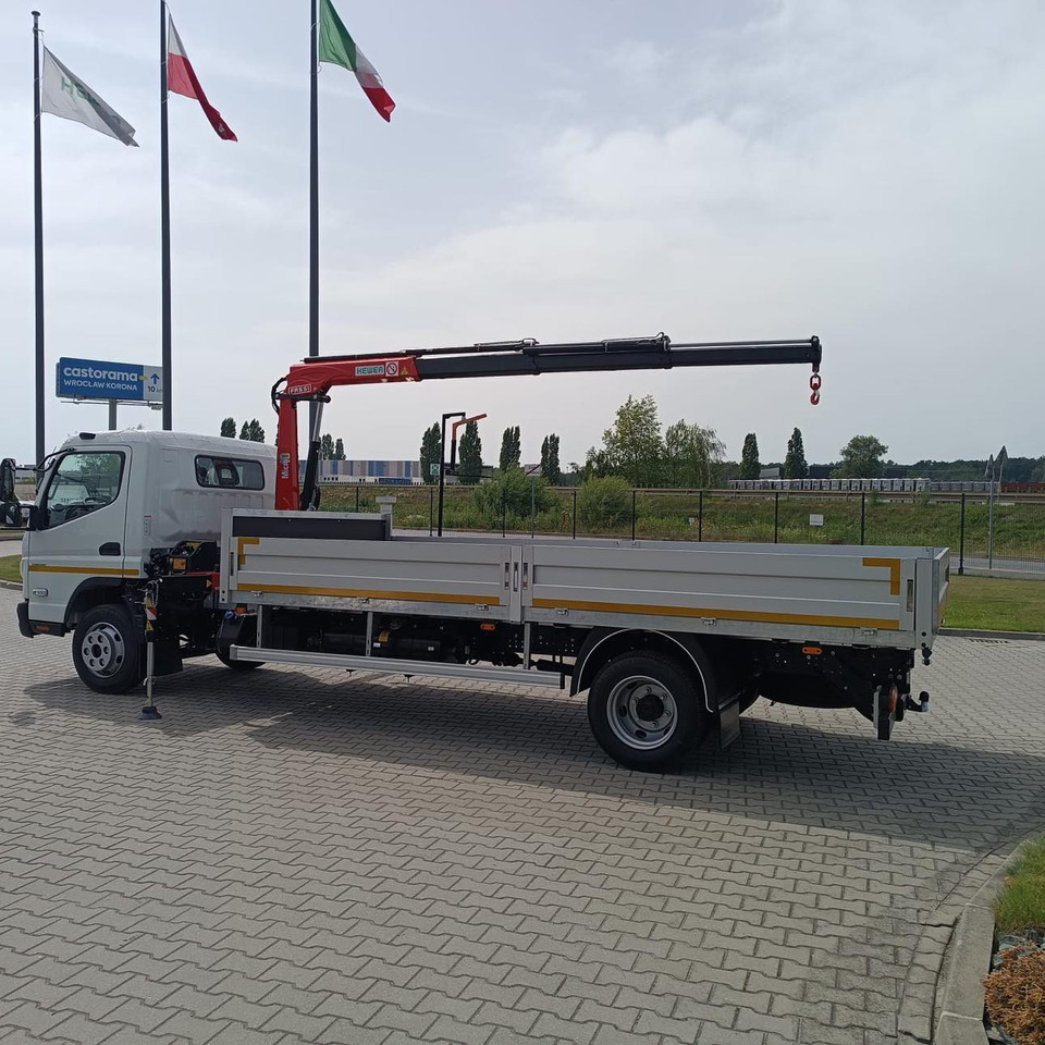 FUSO Canter 9C18 Kran Fassi M40 Pritsche - Crane truck: picture 1 FUSO Canter 9C18 Kran Fassi M40 Pritsche - Crane truck: picture 1