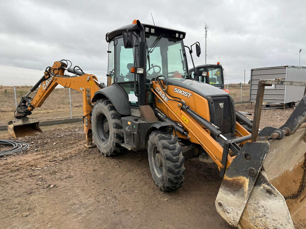 CASE 580 ST - Backhoe loader: picture 1 CASE 580 ST - Backhoe loader: picture 1