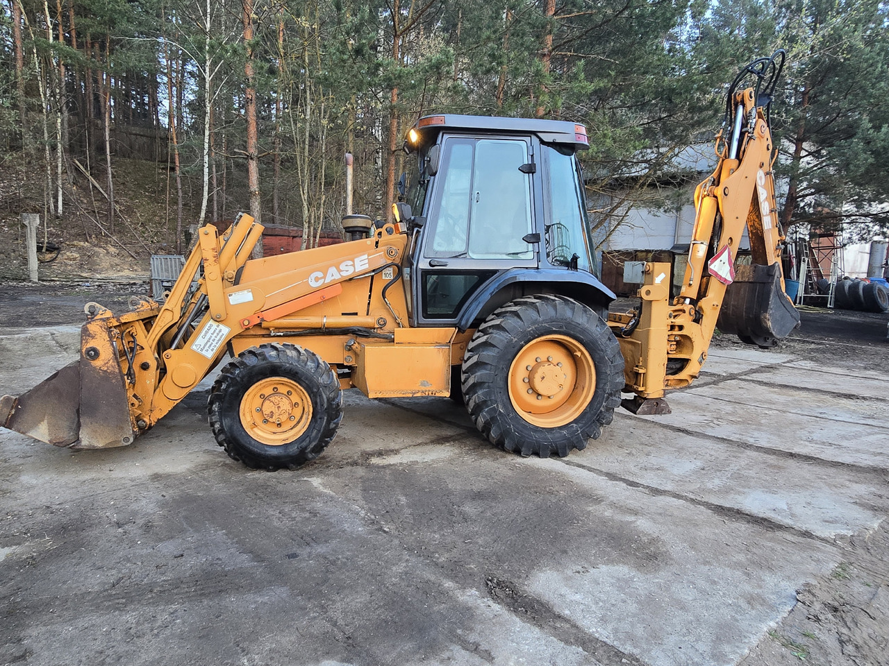 Case 580 LSP - Backhoe loader: picture 2 Case 580 LSP - Backhoe loader: picture 2