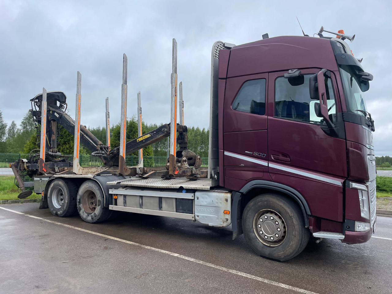 VOLVO FH 500 - Log truck: picture 2 VOLVO FH 500 - Log truck: picture 2