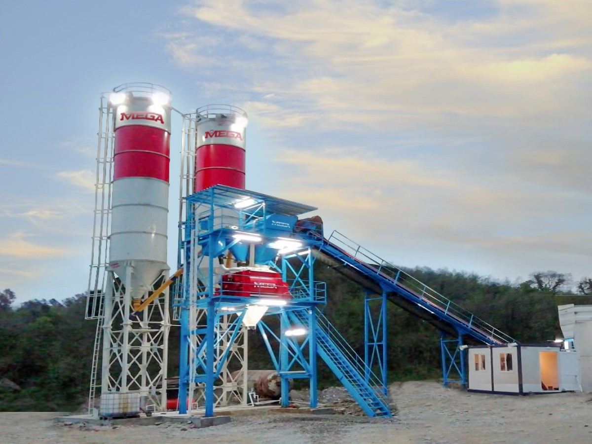 120 m³ Concrete Batching Plant - Concrete plant: picture 1 120 m³ Concrete Batching Plant - Concrete plant: picture 1