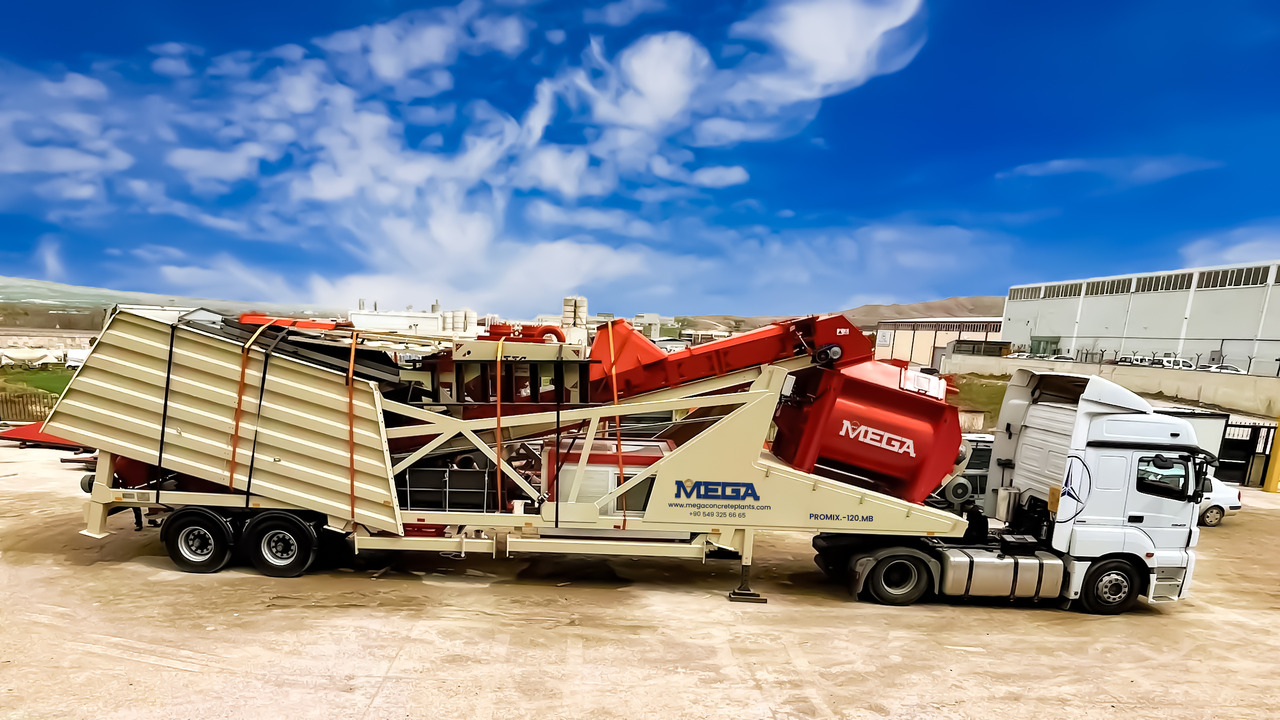 MEGA 120 m³ Mobile Concrete Plants | Promix-120.MB - Concrete plant: picture 3 MEGA 120 m³ Mobile Concrete Plants | Promix-120.MB - Concrete plant: picture 3