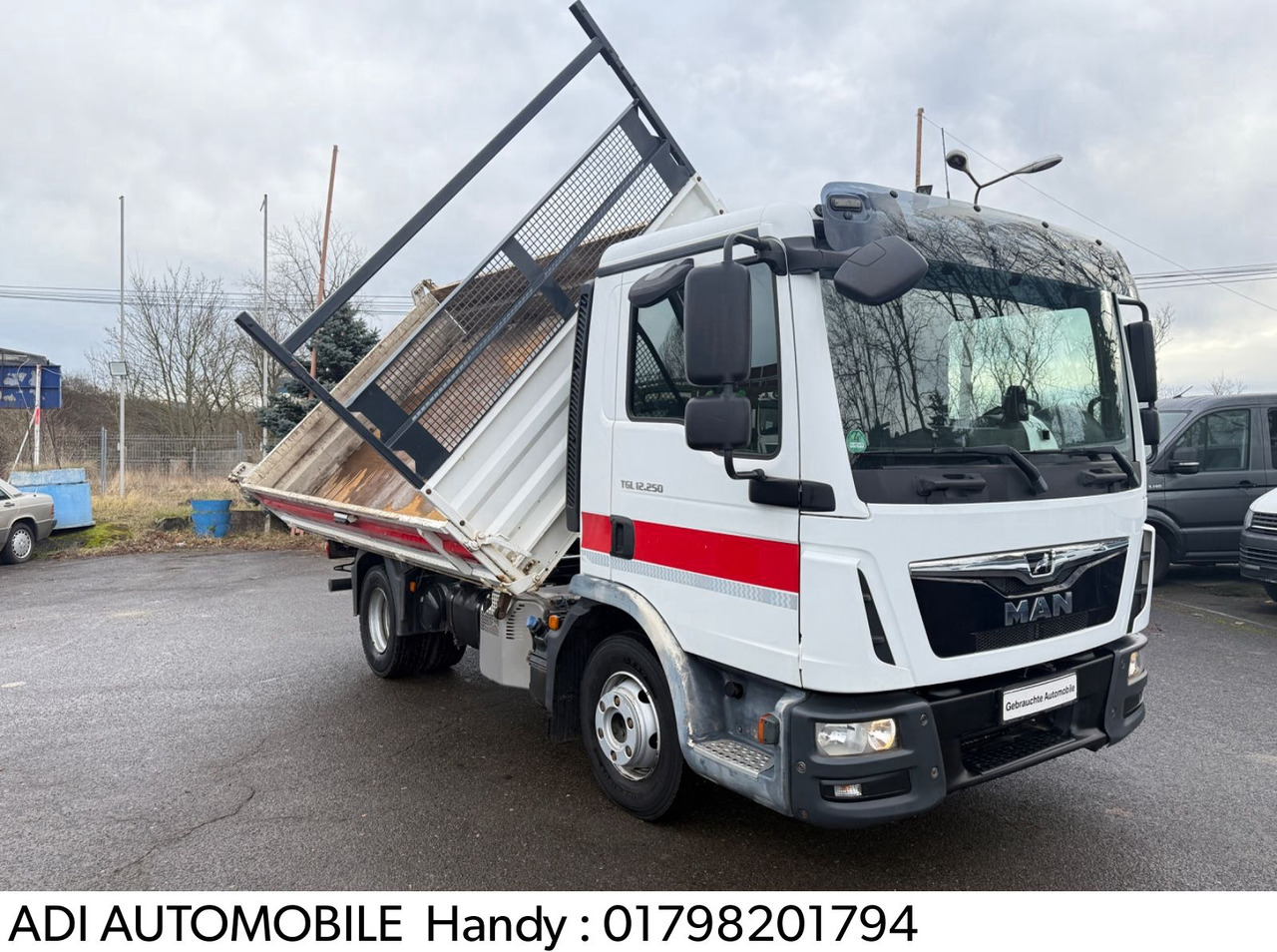 MAN TGL 12.250 Dreiseitenkipper - Tipper: picture 1 MAN TGL 12.250 Dreiseitenkipper - Tipper: picture 1