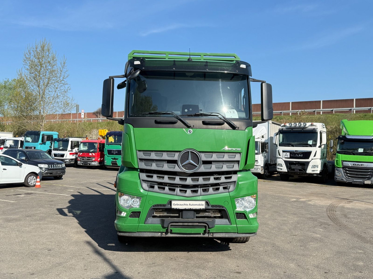 Mercedes-Benz Actros 2571 Holztransporter mit Kran - Log truck, Crane truck: picture 1 Mercedes-Benz Actros 2571 Holztransporter mit Kran - Log truck, Crane truck: picture 1