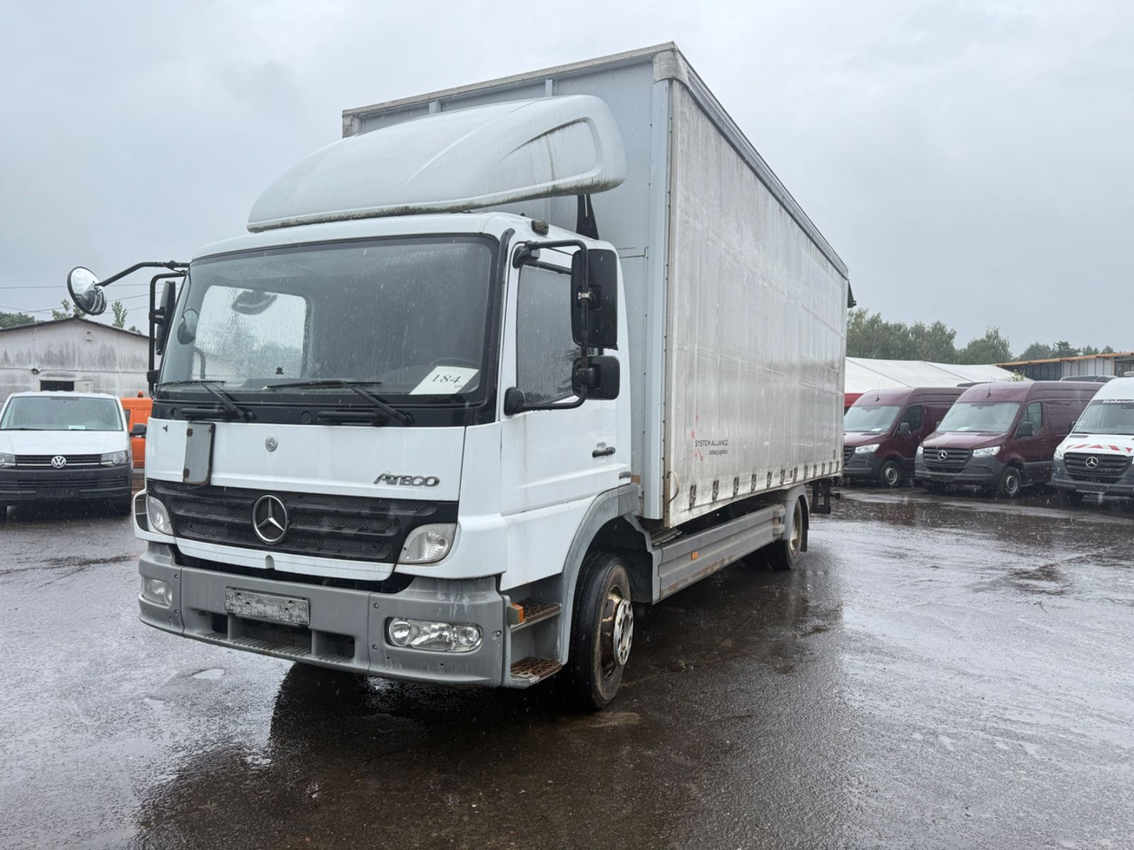 Mercedes-Benz Atego 1222 LbW Klima - Curtainsider truck: picture 3 Mercedes-Benz Atego 1222 LbW Klima - Curtainsider truck: picture 3