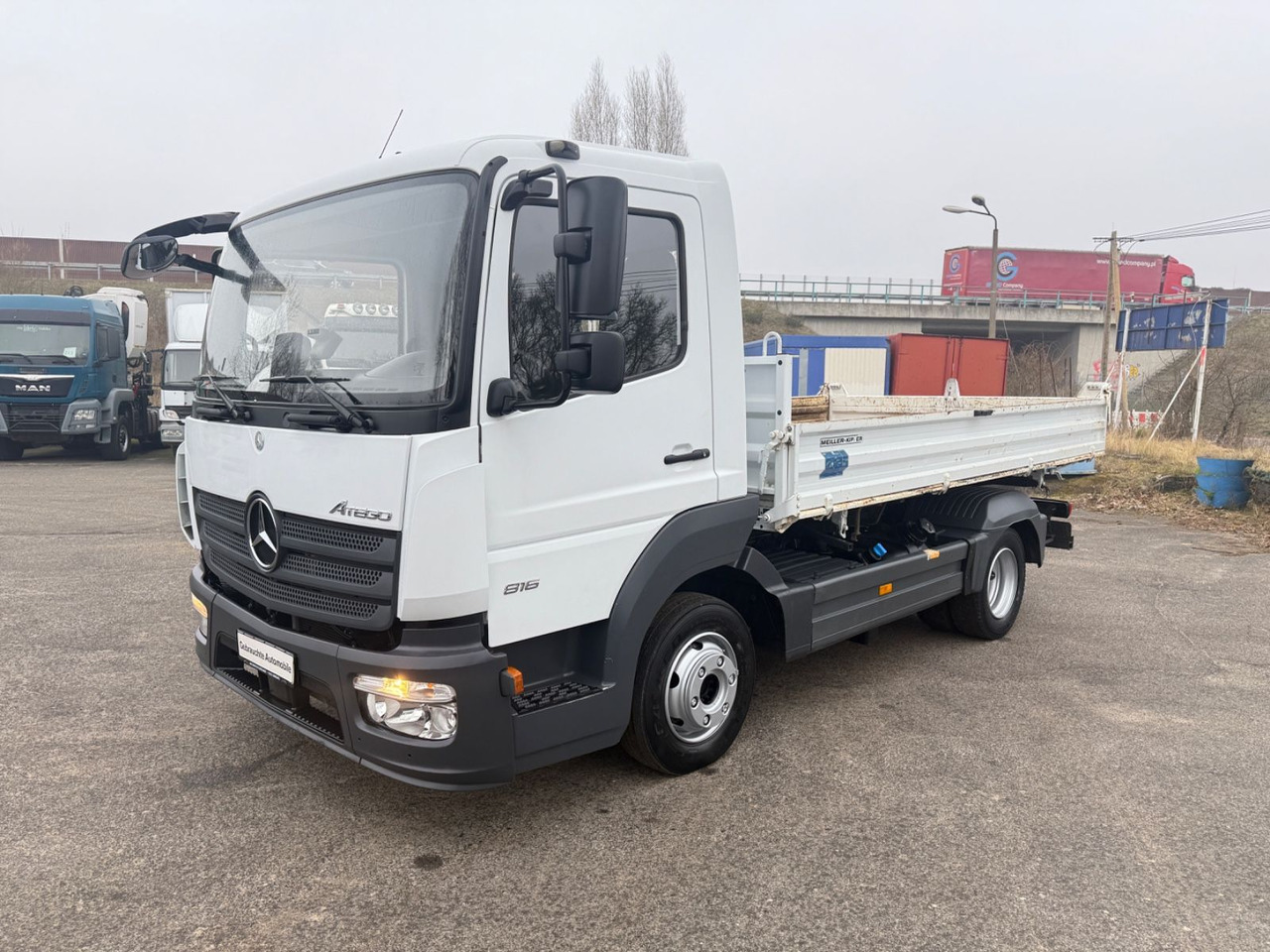 Mercedes-Benz Atego 816 Kipper 73 tkm - Tipper: picture 3 Mercedes-Benz Atego 816 Kipper 73 tkm - Tipper: picture 3