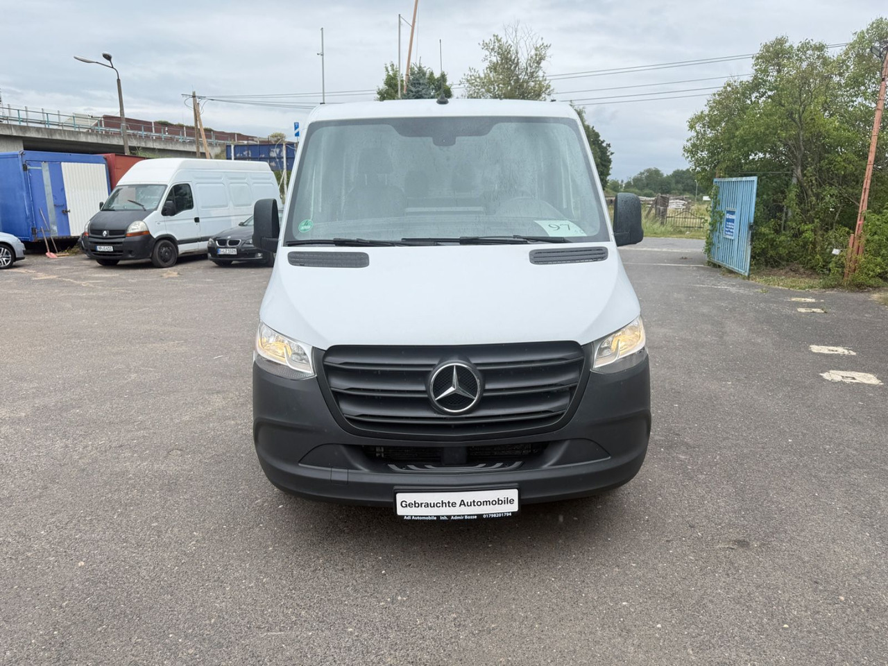 Mercedes-Benz Sprinter 217 Pritsche DoKa - Flatbed van, Combi van: picture 1 Mercedes-Benz Sprinter 217 Pritsche DoKa - Flatbed van, Combi van: picture 1