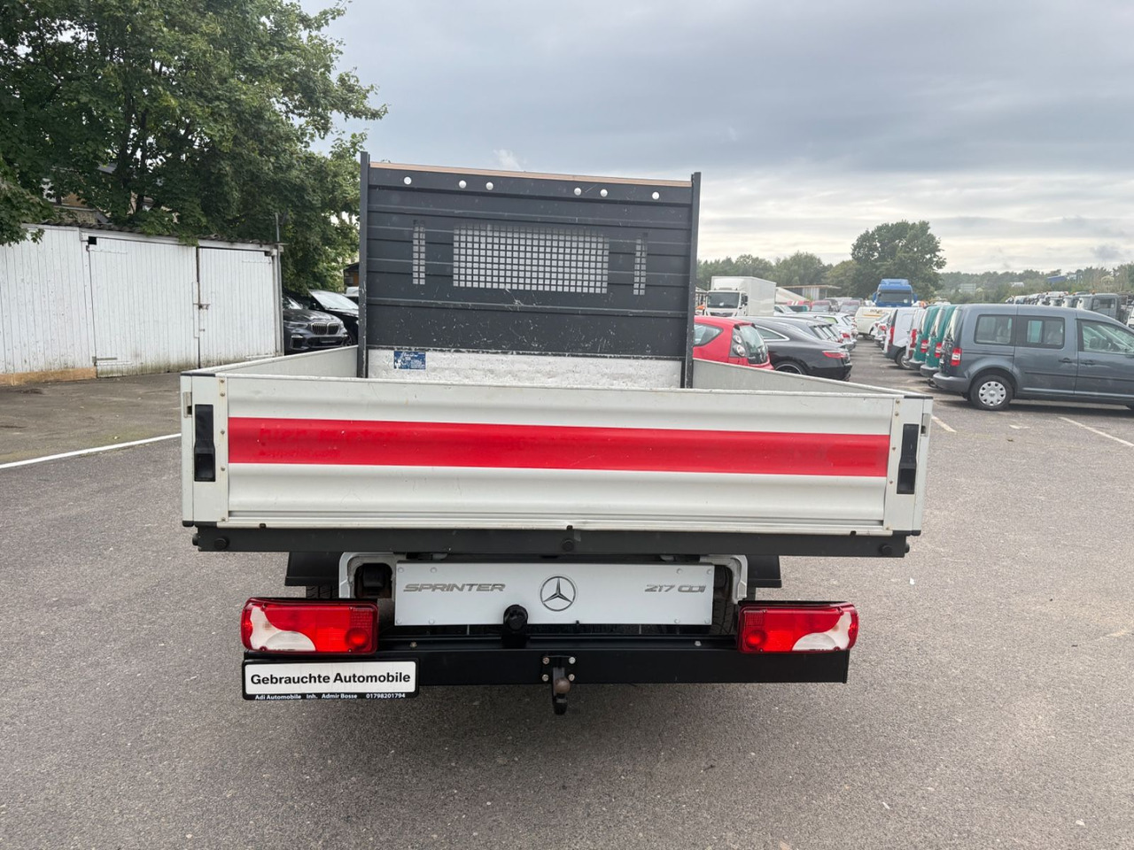 Mercedes-Benz Sprinter 217 Pritsche DoKa - Flatbed van, Combi van: picture 4 Mercedes-Benz Sprinter 217 Pritsche DoKa - Flatbed van, Combi van: picture 4