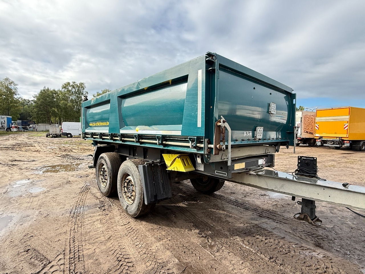 Schmitz Cargobull ZKI 18 Dreiseitenkipper - Tipper trailer: picture 1 Schmitz Cargobull ZKI 18 Dreiseitenkipper - Tipper trailer: picture 1