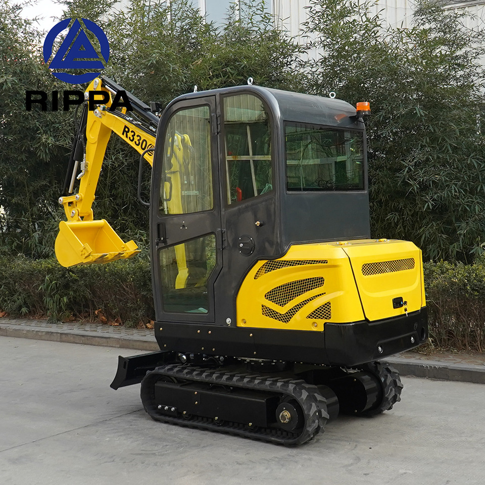 RIPPA R330-Rapid delivery-Kubota engine-Cab-Air Conditioner -CE certification - Mini excavator: picture 3 RIPPA R330-Rapid delivery-Kubota engine-Cab-Air Conditioner -CE certification - Mini excavator: picture 3