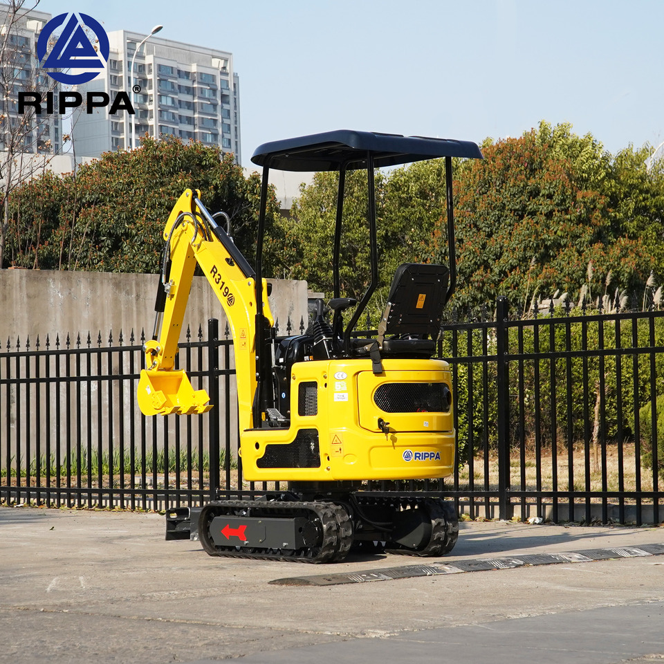 Rippa R319 Pilot Control|Kubota Engine|Euro 5|CE|Telescopic chassis|Lateral swing mini excavator - Mini excavator: picture 3 Rippa R319 Pilot Control|Kubota Engine|Euro 5|CE|Telescopic chassis|Lateral swing mini excavator - Mini excavator: picture 3