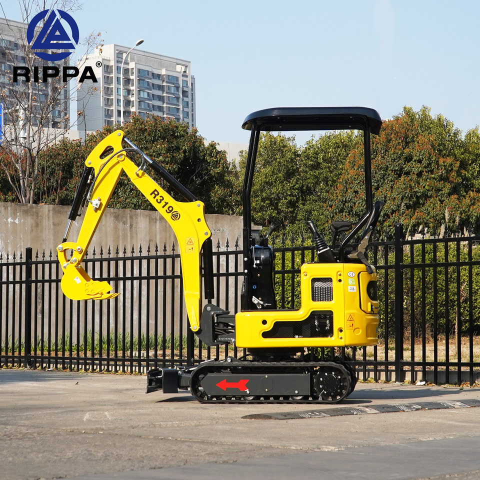 Rippa R319 Pilot Control|Kubota Engine|Euro 5|CE|Telescopic chassis|Lateral swing mini excavator - Mini excavator: picture 2 Rippa R319 Pilot Control|Kubota Engine|Euro 5|CE|Telescopic chassis|Lateral swing mini excavator - Mini excavator: picture 2