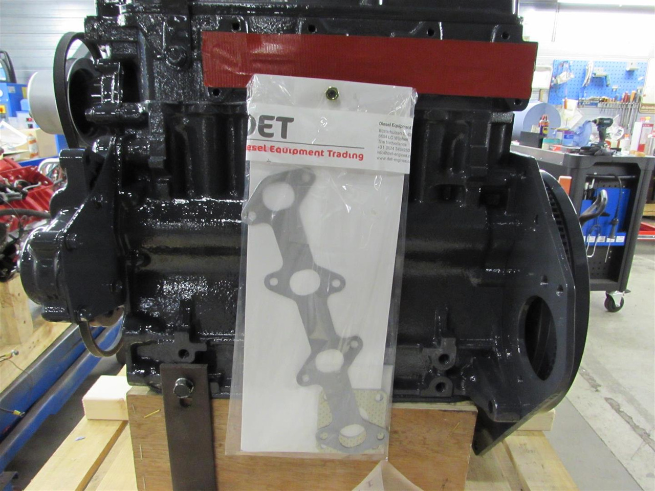 Engine for Wheel excavator MITSUBISHI K4E-61WH  ( Weidemann) RECON: picture 7