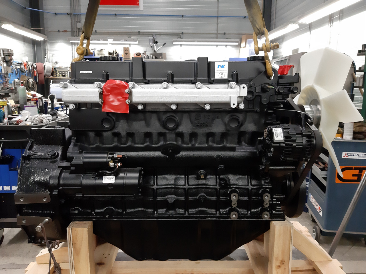 Mitsubishi New engine S6S 70Kw @ 2500 rpm - Engine for Excavator: picture 2 Mitsubishi New engine S6S 70Kw @ 2500 rpm - Engine for Excavator: picture 2