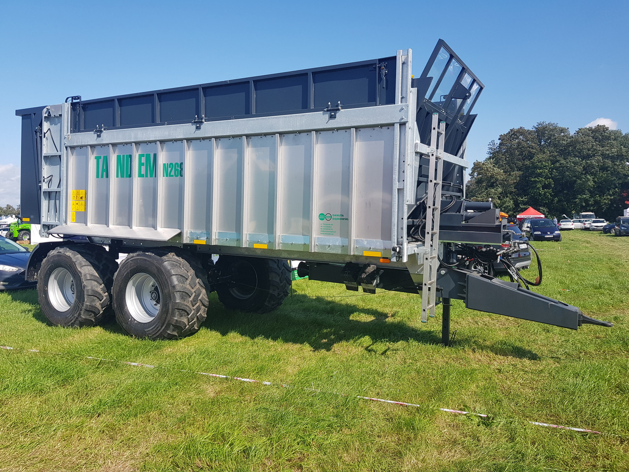 New Manure spreader Auto-Agro Mistreuer / Manure spreader / Epandeur à fumier / Rimorchio spandiconcime / Abonadora / Разбрасыватель органических удобрений / Rozrzutnik obornika Tandem N268: picture 20