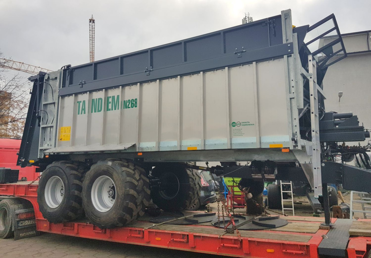 New Manure spreader Auto-Agro Mistreuer / Manure spreader / Epandeur à fumier / Rimorchio spandiconcime / Abonadora / Разбрасыватель органических удобрений / Rozrzutnik obornika Tandem N268: picture 38