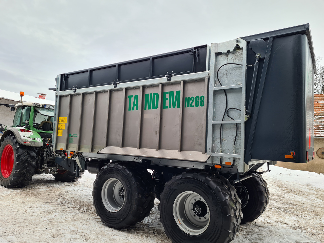 New Manure spreader Auto-Agro Mistreuer / Manure spreader / Epandeur à fumier / Rimorchio spandiconcime / Abonadora / Разбрасыватель органических удобрений / Rozrzutnik obornika Tandem N268: picture 25