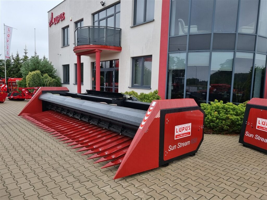 Lupus Sonnenblummenvorsatz / Sunflower harvester / Coupe à tournesol / Сosechadora / Macchina per la raccolta dei girasoli / Жатка для подсолнечника / Przystawka do słonecznika 6,5 m - Sunflower header: picture 5 Lupus Sonnenblummenvorsatz / Sunflower harvester / Coupe à tournesol / Сosechadora / Macchina per la raccolta dei girasoli / Жатка для подсолнечника / Przystawka do słonecznika 6,5 m - Sunflower header: picture 5