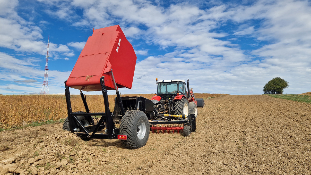 New Soil tillage equipment METAL-TECHNIK Steinsammler / Stone Collector / Ramasseur de pierres / Recogedora de piedras / Raccoglitore di pietr / Камнеуборочный комбайн / Zbieracz kamieni 4 m: picture 5