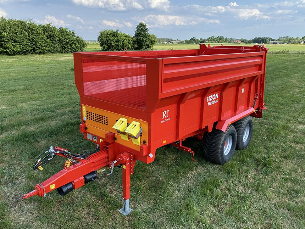 Roltrans Miststreuer / Manure spreader / Epandeur à fumier / Spandiletame / Разбрасыватель органических удобрений / Rozrzutnik obornika N205S/6 BIZON 14 t - Manure spreader: picture 1 Roltrans Miststreuer / Manure spreader / Epandeur à fumier / Spandiletame / Разбрасыватель органических удобрений / Rozrzutnik obornika N205S/6 BIZON 14 t - Manure spreader: picture 1