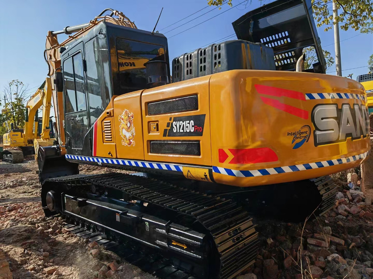 SANY SY215 - Crawler excavator: picture 3 SANY SY215 - Crawler excavator: picture 3