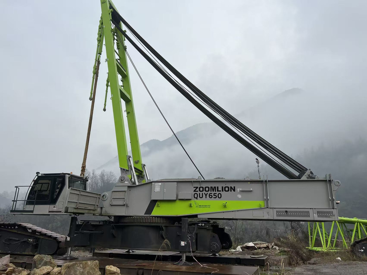 ZOOMLION QY650 - Crawler crane: picture 1 ZOOMLION QY650 - Crawler crane: picture 1