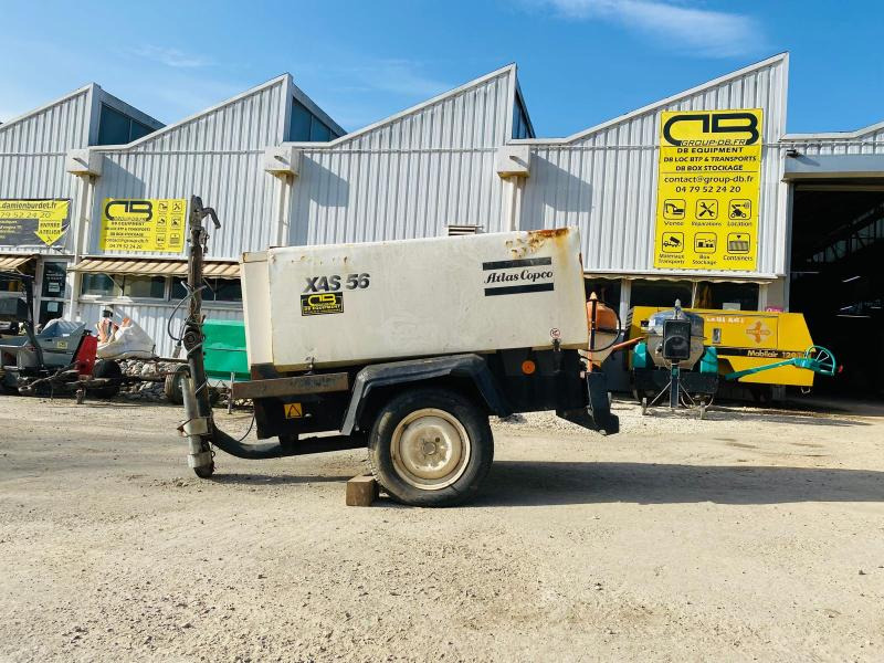 ATLAS COPCO XAS 56 Compresseur d'air sur roues - Air compressor: picture 2 ATLAS COPCO XAS 56 Compresseur d'air sur roues - Air compressor: picture 2