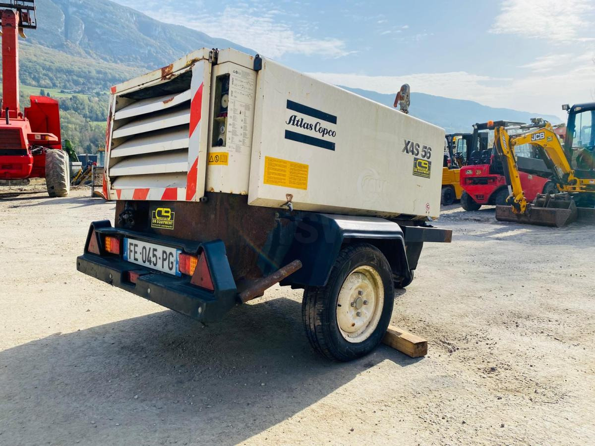 ATLAS COPCO XAS 56 Compresseur d'air sur roues - Air compressor: picture 5 ATLAS COPCO XAS 56 Compresseur d'air sur roues - Air compressor: picture 5