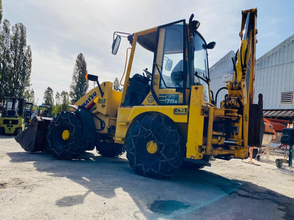 KOMATSU Tractopelle WB70 (NET DE TVA) - Backhoe loader: picture 3 KOMATSU Tractopelle WB70 (NET DE TVA) - Backhoe loader: picture 3