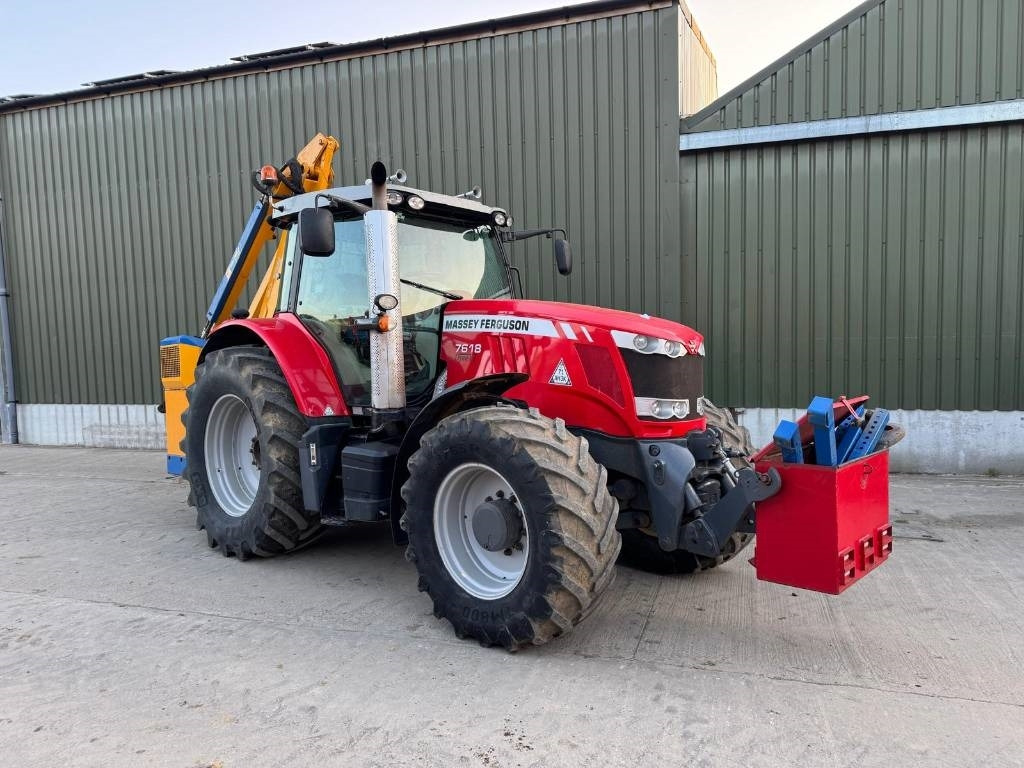 Massey Ferguson 7618 Dyna VT c/w Bomford Falcon Evo 6.5 - Farm tractor: picture 3 Massey Ferguson 7618 Dyna VT c/w Bomford Falcon Evo 6.5 - Farm tractor: picture 3