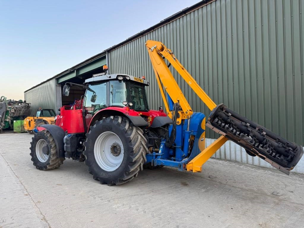 Massey Ferguson 7618 Dyna VT c/w Bomford Falcon Evo 6.5 - Farm tractor: picture 2 Massey Ferguson 7618 Dyna VT c/w Bomford Falcon Evo 6.5 - Farm tractor: picture 2