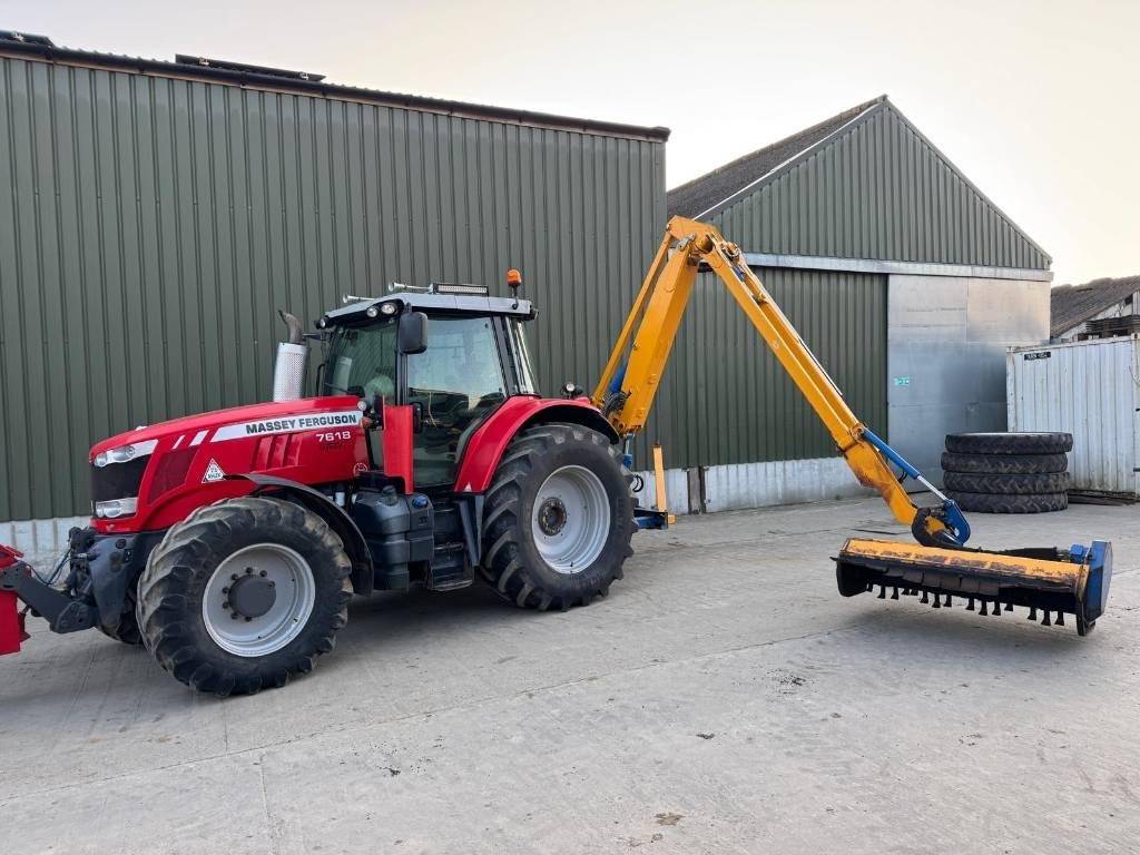 Massey Ferguson 7618 Dyna VT c/w Bomford Falcon Evo 6.5 - Farm tractor: picture 5 Massey Ferguson 7618 Dyna VT c/w Bomford Falcon Evo 6.5 - Farm tractor: picture 5