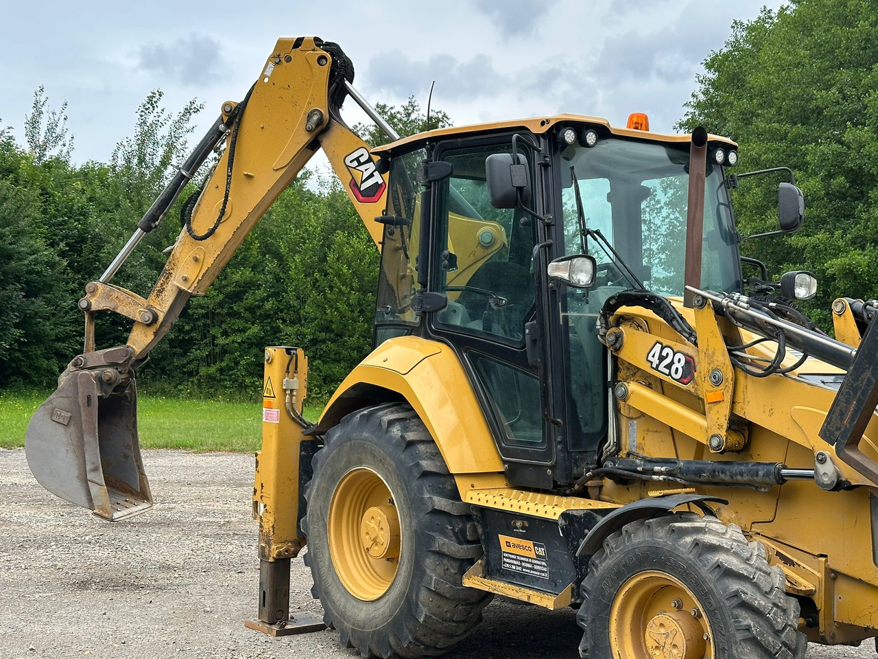 CATERPILLAR 428 / 2020 ROK / KLIMATYZACJA / 6200 mth - Backhoe loader: picture 4 CATERPILLAR 428 / 2020 ROK / KLIMATYZACJA / 6200 mth - Backhoe loader: picture 4