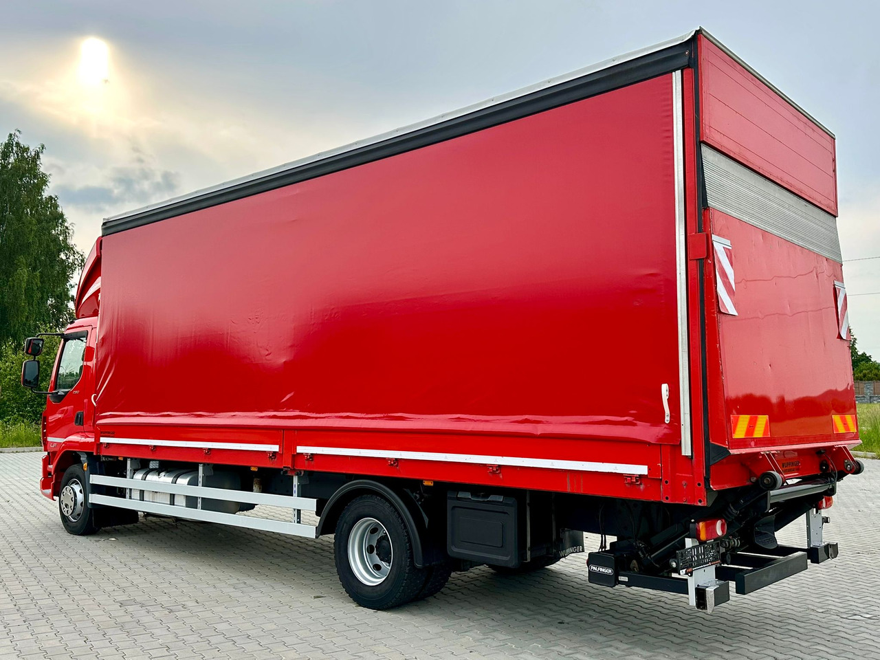 DAF LF 290 / BURTO - FIRANKA / 18 PALET / WINDA / 16 T DMC / SYPIALKA / 2020 ROK / SPROWADZONY - Curtainsider truck: picture 3 DAF LF 290 / BURTO - FIRANKA / 18 PALET / WINDA / 16 T DMC / SYPIALKA / 2020 ROK / SPROWADZONY - Curtainsider truck: picture 3