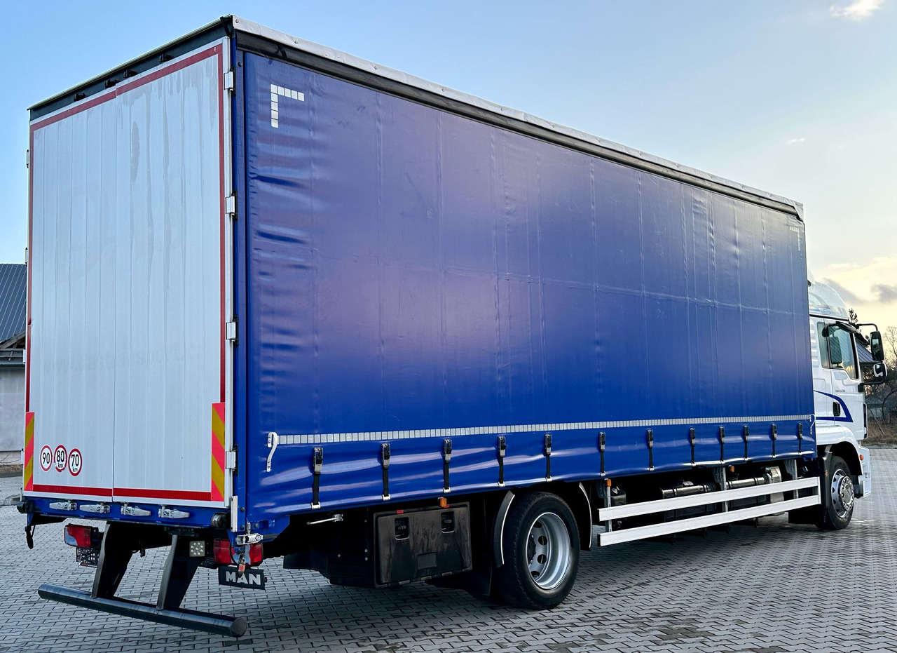 MAN TGM 15.290 / FIRANKA / 20 EUROPALET / AUTOMAT / SYPIALKA / DMC 16 T / 8 400 KG ŁADOWNOŚĆ - Curtainsider truck: picture 3 MAN TGM 15.290 / FIRANKA / 20 EUROPALET / AUTOMAT / SYPIALKA / DMC 16 T / 8 400 KG ŁADOWNOŚĆ - Curtainsider truck: picture 3